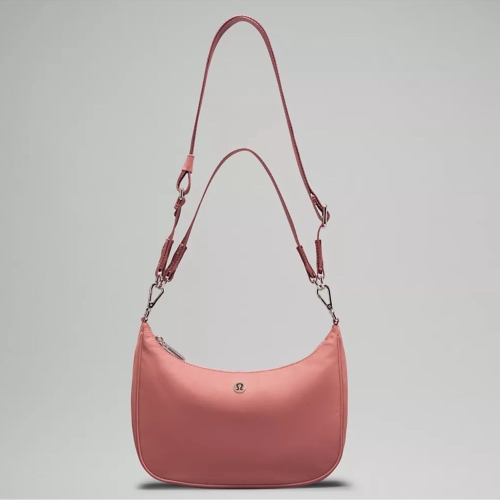 Lululemon spiced chai mini Shoulder Bag pink 3L